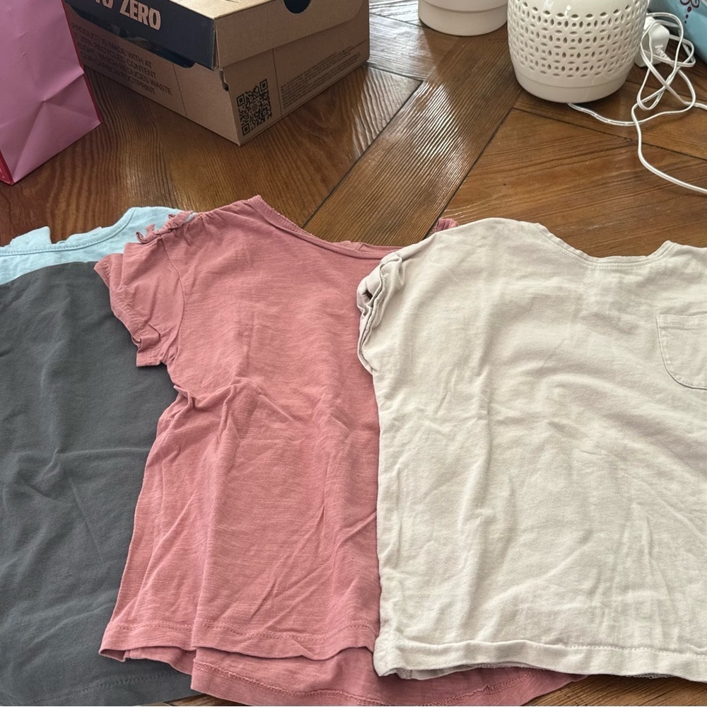 4 Bundle Zara Tops Size 3-4 T Girls